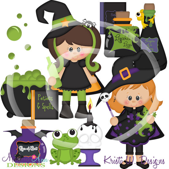 Toil and Trouble SVG Cutting Files Includes Clipart - Click Image to Close